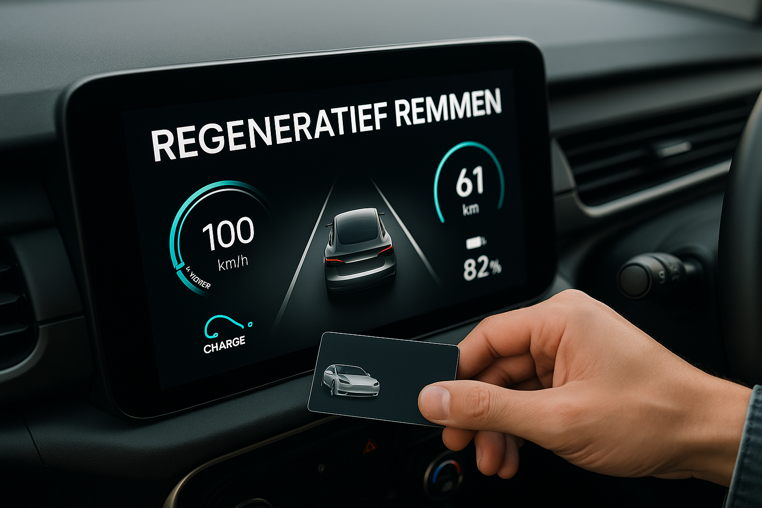 Hoe werkt regeneratief remmen bij elektrische auto's
